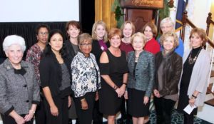 Jenkins Foundation Board of Directors with CARITAS CEO Karen Stanley