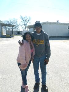 Samuel with fellow AmeriCorps Service Member Letitia.