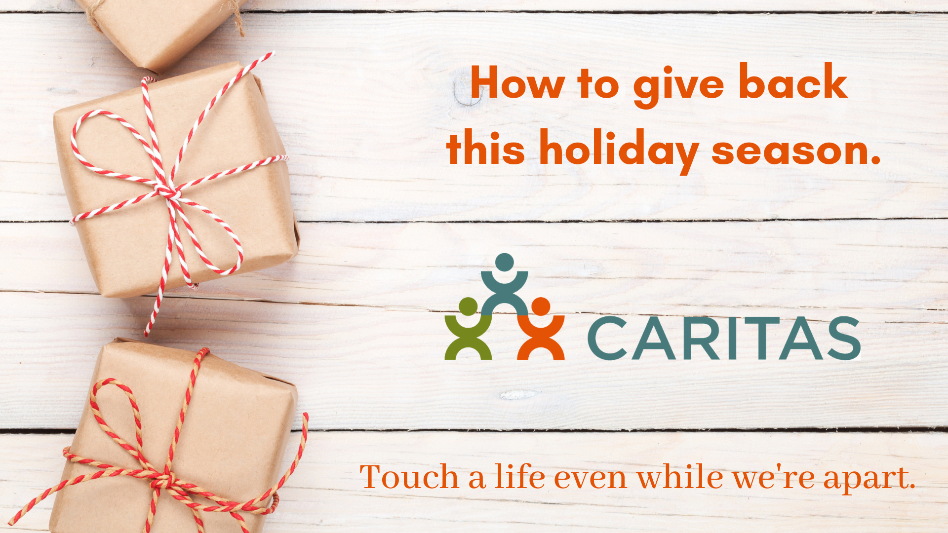 Holiday Giving With CARITAS 2020